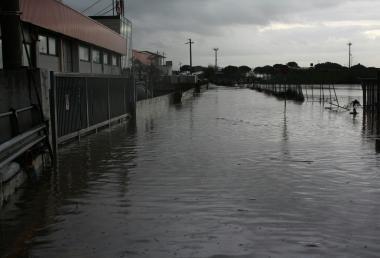 Unimmagine dellalluvione di Natale a Nodica 