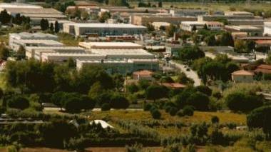 Una veduta aerea dell’ area delle Morelline