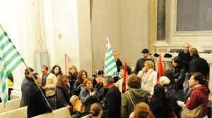 Comics contro lo sciopero in teatro