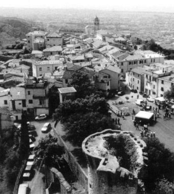 Una veduta di Castelnuovo Magra 