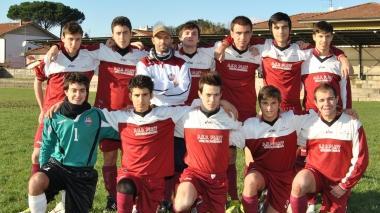 La squadra degli Juniores provinciali del Chiesina che si sta ben comportando nel campionato di categoria