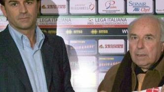 Sopra e sotto due protagonisti in positivo del Pisa: Lanni e Carparelli