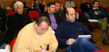 <b>RIUNIONE</b> Luciano Billi e Roberto Ferri allincontro di Tirrenia 