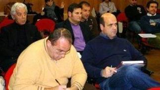 <b>RIUNIONE</b> Luciano Billi e Roberto Ferri all’incontro di Tirrenia