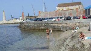 Bellana inghiottita dal mare:la spiaggia è sparita - video