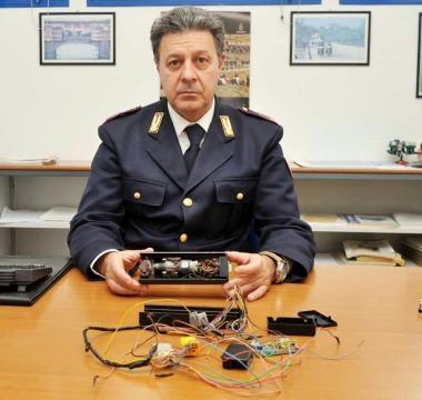 Il marchingegno sequestrato 
