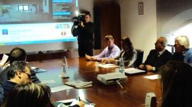 La presentazione del sito al Polo