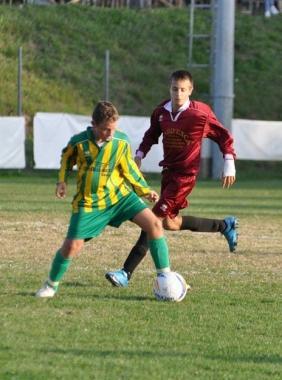 Un momento della partita 