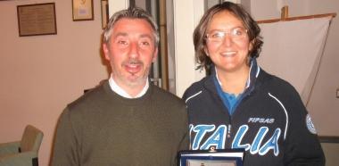 Veruska Zanobini con lassessore in Comune 
