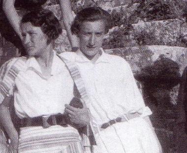 <b>IRIS.</b> Con il cugino Mario Luzi a Semproniano 