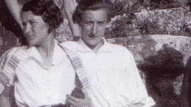 <b>IRIS.</b> Con il cugino Mario Luzi a Semproniano