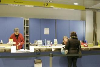 Un ufficio postale 