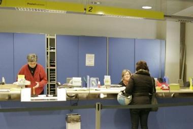 Un ufficio postale 