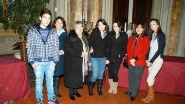 Foto di gruppo per i premiati del concorso 