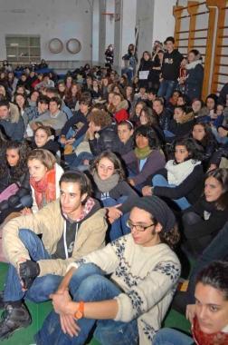 Studenti in assemblea 
