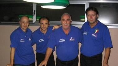 La squadra del Circolo Europa 1 in vetta alla Fibis regionale