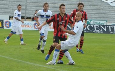 <b>NAZIONALE UNDER 20. </b>Pezzi in azione nella gara contro il Pisa (vip) 