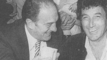 <b>GRANDE</b> Marcello Melani, (qui con Riccomini), indimenticato presidente della serie A Giovedì il memorial