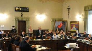 Una seduta del consiglio comunale (Vip)