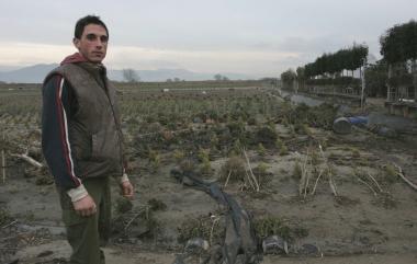 Il figlio di Galli dopo l’alluvione del dicembre 2009