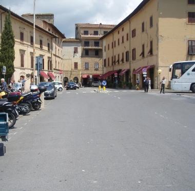 Uno scorcio di Piazza Martini della Libertà