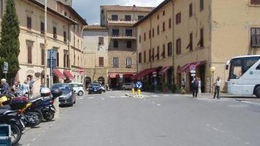Uno scorcio di Piazza Martini della Libertà