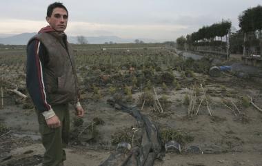 Il figlio di Galli dopo l’alluvione del dicembre 2009