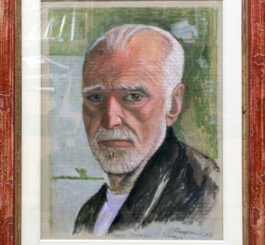 <b>LOMAGGIO.</b> Il ritratto di Monicelli firmato Francesconi 