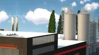 La futura centrale a biomasse