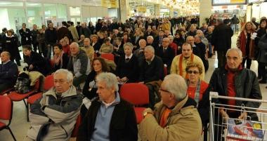 Il pubblico al Centro dei Borghi 