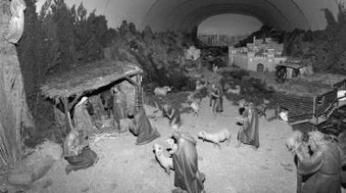 Un presepe artistico