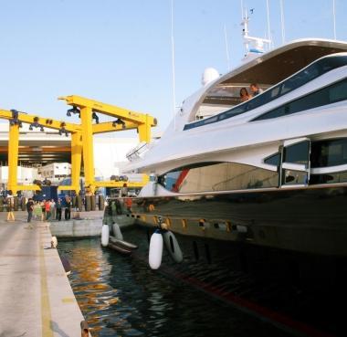 Le banchine di Polo Nautico        