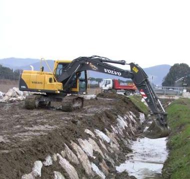 Un allagamento a Montemagno Sopra il consolidamento di un fosso 