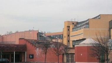 L’esterno del palazzo dei congressi