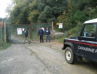 Discarica del Limoncino controlli dei carabinieri