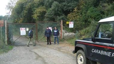 Discarica del Limoncino controlli dei carabinieri