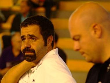 Il coach Marchini e il vice Petrini (Vip) 