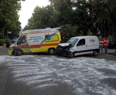 La scena dell incidente del 2007 in viale Roma 