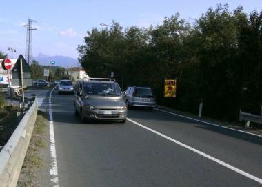 Il punto dove &egrave; stato installato lautovelox 