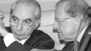 Giuliano Amato e Riccardo Varaldo