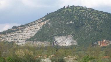 La collina di Monsummano Alto teatro della tragedia di ieri