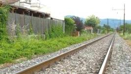 Un tratto di ferrovia