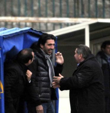 Gigi Buffon e Nelso Ricci      