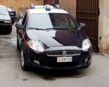 Una pattuglia dei carabinieri 