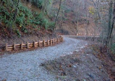 La strada sopra Montigiano 