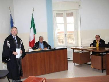 <b>GIUDICE.</b> Laula del giudice di pace di Orbetello 