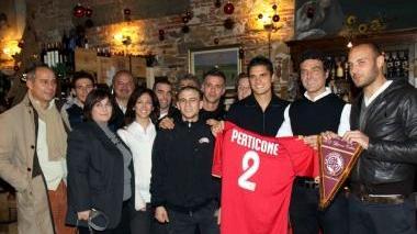 <b>BRINDISI.</b> L’incontro fra De Lucia, Perticone e il gruppo dei partner amaranto