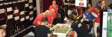 Una partita di Calcio Balilla 
