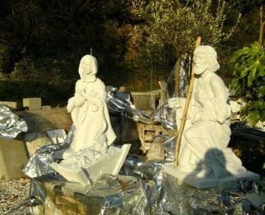 SARÀ COMPLETATO IL PRESEPE IN MARMO