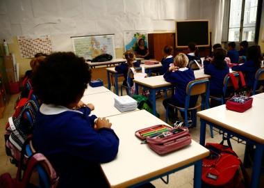 Studenti in classe 